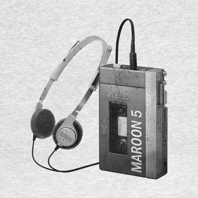 Maroon Walkman by XRODOX XLOROX